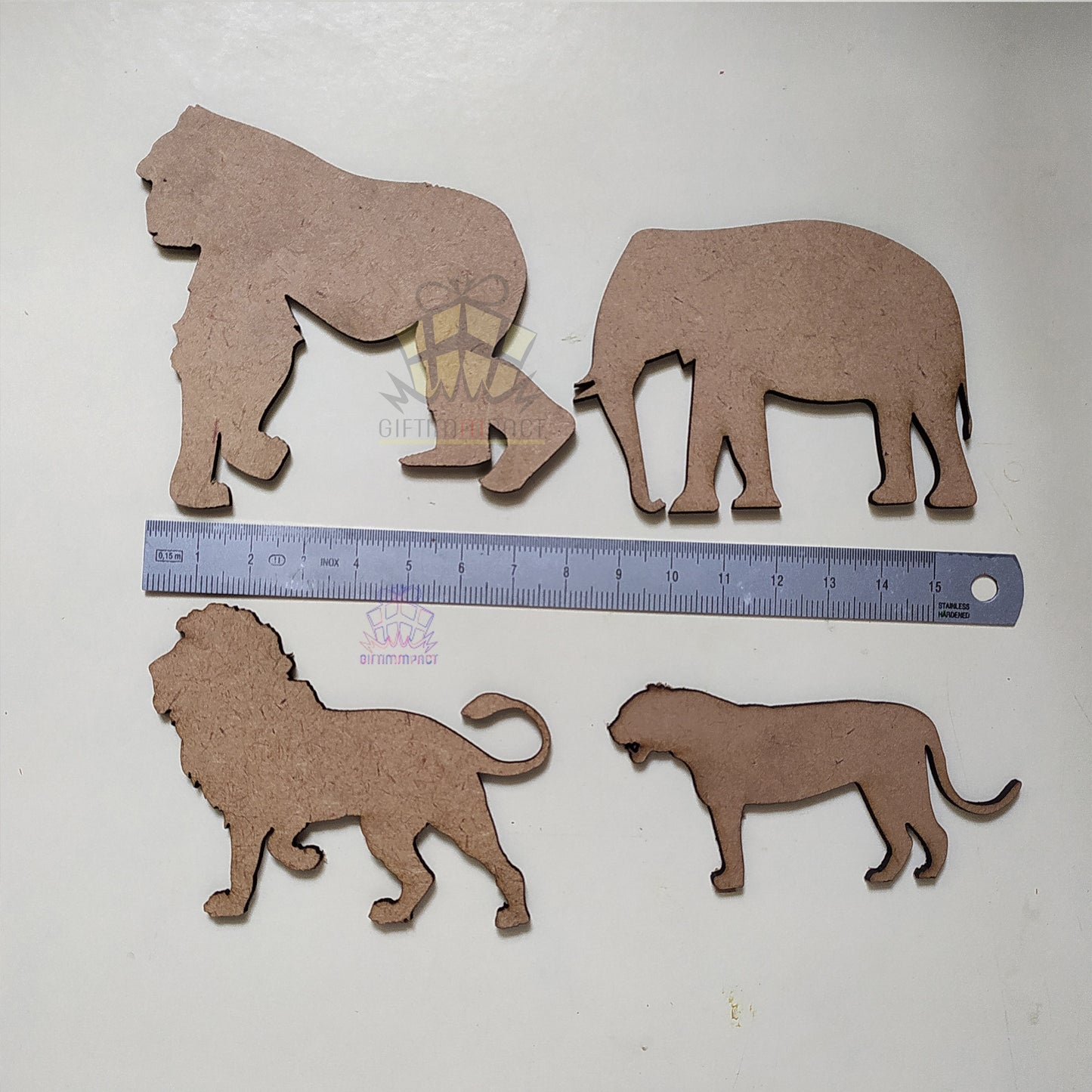 Animals cutout for DIY painting